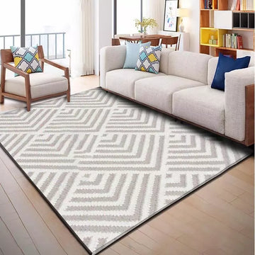 GeoChic Nordic Minimalist Non-slip Rug