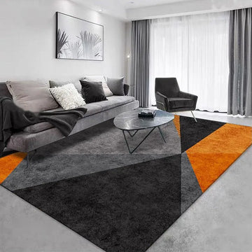 Ins Nordic Style Living Room Sofa Carpet