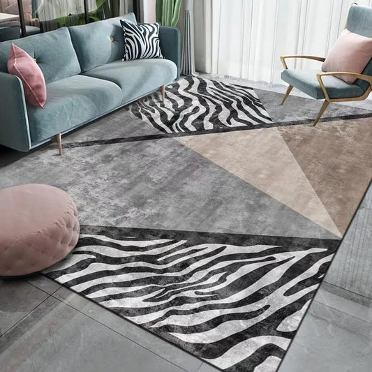 Geometric Elegance Area Rug