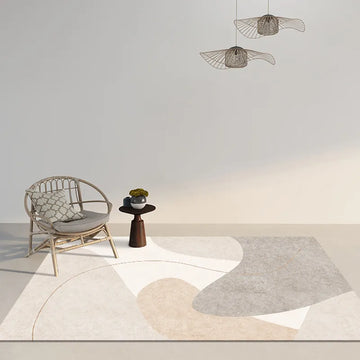 LuxeVibe Nordic Light Luxury Area Rug